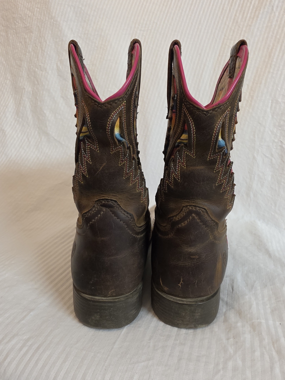 Ariat Kids' Quickdraw VentTEK Western Cowboy Boots - Picture 6 of 9